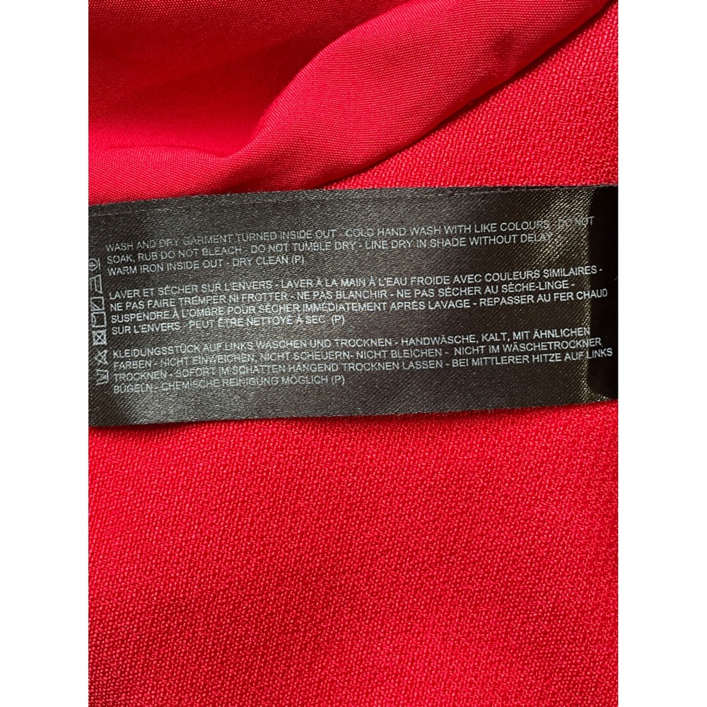KEEPSAKE the Label One-Shoulder Red Ruffle Dress - Picture 9 of 13